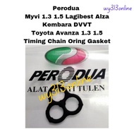 Perodua Myvi 1.3 1.5 Lagibest Alza Kembara DVVT Toyota Avanza 1.3 1.5 Timing Chain Oring Gasket