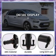 2Pcs Front Headlight Cleaning Washer Nozzle 6438P1 6438F3 for 307 207 607 C4 C5 Headlamp Wiper Jet