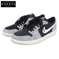 近全新 Nike Air Jordan 1 Retro Low OG 男鞋，黑色和灰色，尺寸 27cm，CZ0790-001，美國尺寸 9（二手）