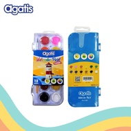 12 pcs Watercolor Paint Cakes 12 Colors PC-C-1201 Agatis