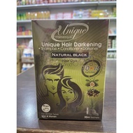 unique hair darkening 10 sachets (30 ml each)