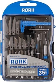 Exacto type knife kit 35 pieces Brand RORK