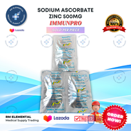 Immunpro Sodium Ascorbate + ZInc per tablet (SOLD AS PER PIECE)