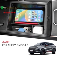 Hộp giữa xe ô tô tay vịn hộp lưu trữ cho Chery Omoda 5 2023 2024 2025 khay xe tổ chức phụ kiện cơ bụ