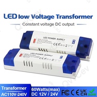 60W LED Driver Transformer 110-240V AC to DC 12V 5.0A DC 24V 4.2A 100W Switching Power Supply  SG9B3