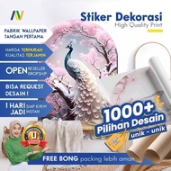 Wall Stickers | Arch Wall Stickers | Peacock Motif Arch Wall Sticker