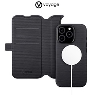 VOYAGE iPhone 16 Pro Max 6.9 2合1磁吸翻蓋皮套 黑