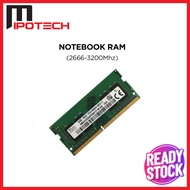 [USED] Notebook Laptop DDR4 Ram 4GB 8GB 2400MHz 2666MHz 3200MHz SODIMM Ram 1.2V Memory
