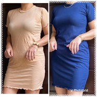 knitted bodycon dress