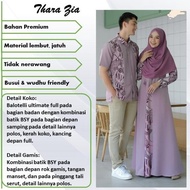 Sale Gamis Remaja Couple Pasangan Gamis Batik Couple Kombinasi Gamis