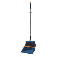 High-grade broom dustpan set soft hair single broom sweeping wiper  broom高档扫把簸箕套装软毛单个扫帚扫地刮水器笤帚可旋转扫把黑