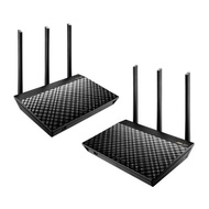 Asus RT-AC67U (Twin Pack) Dual Band Router AiMesh AC1900 WiFi System