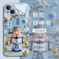 手机壳手机壳Compatible with Apple 17 Phone Case New 16 Get Rich IPhone 15 Pro Max Get Rich 13 God of Wealt