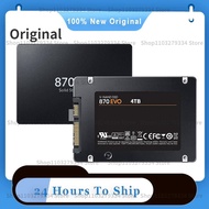 High Speed 2.5Inch 4TB 870EVO Portable SSD Sata Hard Drive For Laptop Micro PS5 Desktop 2TB 1TB Internal Solid State Hard Disk
