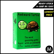 Awkward Turtle Card Games Board Games Family Game Indoor Game Kids Children Party Game MCO Indoor Ac