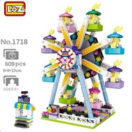 Loz LOZ 歡樂遊樂場mini積木系列 - 摩天輪 22 x 18.5 x 4.5