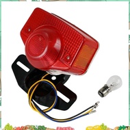 Motorcycle Brake Tail Light Tail Light Assembly with Bulb for  CT70 CT90 CT125 XL70 CL70 CL90 Jialin