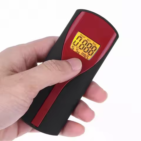 Professional Breath Alcohol Tester Digital Display Screen Alcohol Test Tools Automatic Alcohol Teste