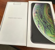 iPhone XS, Black, 256GB, with box. 79% battery health