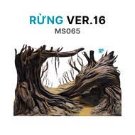 Forest Layout ver.16 Aquarium Landscape size 30x20x20cm (Ms065)