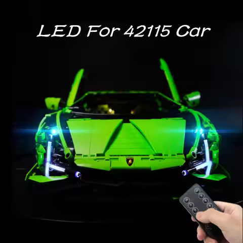 LED Light Set For High-tech 42115 Lamborghinis Sian Fkp37 Building Blocks No Model Bricks Included