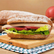 No Sugar No Oil Low Fat Whole Wheat Ciabatta Bread