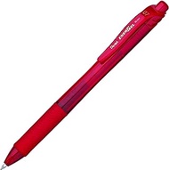 Pentel EnerGel-X Liquid Gel Pen Metal Tip - Red Ink (Pentel BL107-B) - Sold as Box of 12