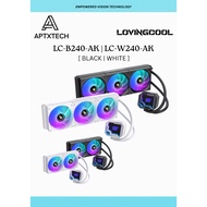 LOVINGCOOL LC-B240-AK / LC-W240-AK 240MM LIQUID COOLER AIO TEMPERATURE DISPLAY (BLACK | WHITE)