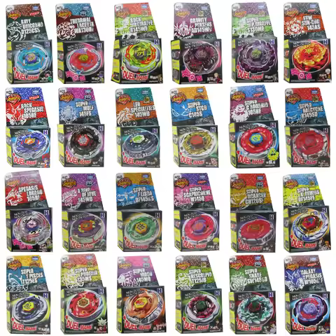 4D Fusion Metal Spinning Top Battling Game Toys Without Launcher (Random Parts)