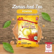 injoy lemon iced tea powder drink mix with intense sugar