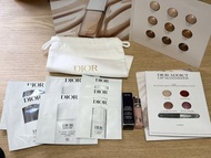 限郵寄 Dior 試用裝 Samples 10件 送布袋 (唇彩 精華液 光影液)