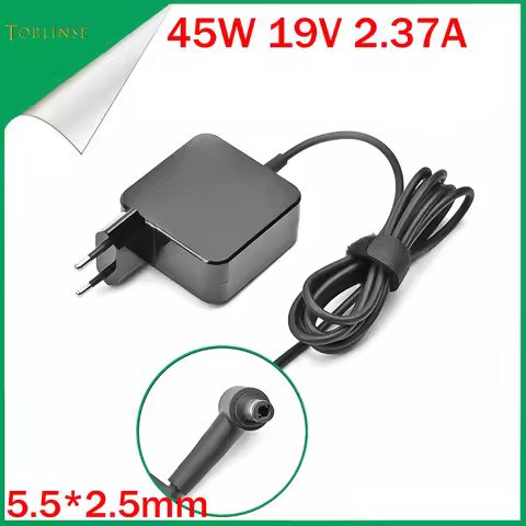 19V 2.37A 45W 5.5x2.5mm Adapter Charger For Asus X450 X551CA X555K53S K52F X555L F555L X552C X550C X