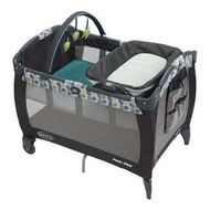 Graco 網床 舒適嬰幼兒安撫遊戲床連雙面尿布更換台