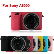 For Sony A6000 Camera Bag Soft Silicone Rubber Protective Body Cover Case Skin Camera Sony a6000 cas