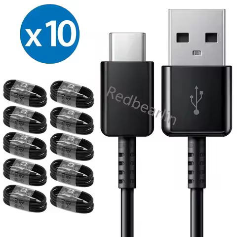 10PCs 1.2M 4FT Fast Quick Charging Type c USB C Cable For Samsung Galaxy S8 S10 S20 S22 S23 Huawei H