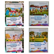 Pjok SD 1,2,4,5 KSP books (independent curriculum) triad