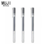 Muji Muji Gel Pen 0.5 Student Pen Gel Refill 0.38 Black Inspection Text