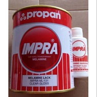 impra melamine clear gloss 131 clear mengkilap propan