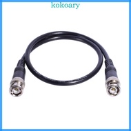 KOK BNC Male to BNC Male Coaxial Cable BNC Cable for Antennas Modem Oscilloscope Spectrum Analyzers 