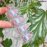 NAILSDECOR Fidget Keychain, DIY Keyboard Keys Button Finger Keyboard Cap,  Keycap 4Keys with Light C