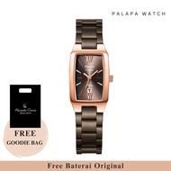 Jam Tangan Wanita Alexandre Christie AC 2455 Rosegold Brown Passion