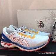 Gel-Kayano 27 GundamJoint Name White, Blue and Red Combination Jogging Straw1011B283-1 X2H0