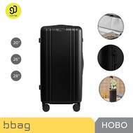 NinetyGo Travel Bag 20/26/28 Inches Hobo Luggage PC 1 Soundproof Wheels Waterproof Zipper Trunk Styl