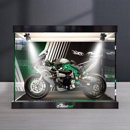 [Model Display Box] Acrylic Display Box Lego 42170 Mechanical Set Kawasaki Ninja H2R Motorcycle Buil
