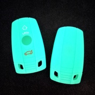BMW E60 E70 E87 E90 1 3 5 X5 X6 M3 M5 GLOW IN THE DARK LUMINOUS SILICON KEY CASE COVER