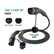[Nonen] Chiefleed EV Car Charger 11kw 16A Type 2 Charging Cable For Electric Vehicle 3 PhaseFemale t