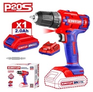 EMTOP สว่านแบต สว่านไร้สาย รุ่น ECDL6200118 | แบตเล็ก 2.0 Ah 1 ก้อน | ของแท้ | มีประกัน