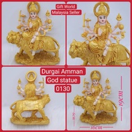 Durgai Amman / Indian God Statue Home Decoration & Prayer  ** Malaysia Ready Stock Ship From KL