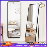 LALA153cm Full Length Mirror/Stand mirror Long  /Standing Cermin Panjang Murah Cheap Furniture Bathroom Mirror Wall Cermin Dinding Hiasan ruang tamu Home Living Furniture Home Decor cermin besar Mirror Full Body   全身镜