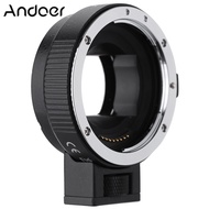 Andoer Auto Focus AF EF-NEXII แหวนอะแดปเตอร์สำหรับ Canon EF EF-S เลนส์สำหรับ Sony NEX E Mount 3/3N/5